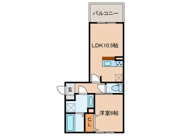 D-room野間大池の物件間取画像